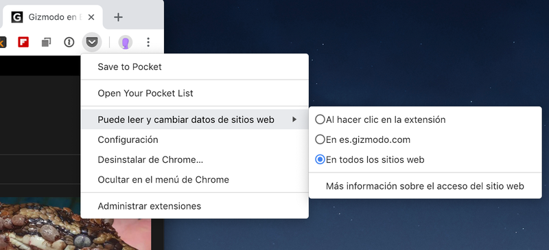 Illustration for article titled Activa esta opción de privacidad en las extensiones de Chrome para evitar que vean toda tu actividad en Internet